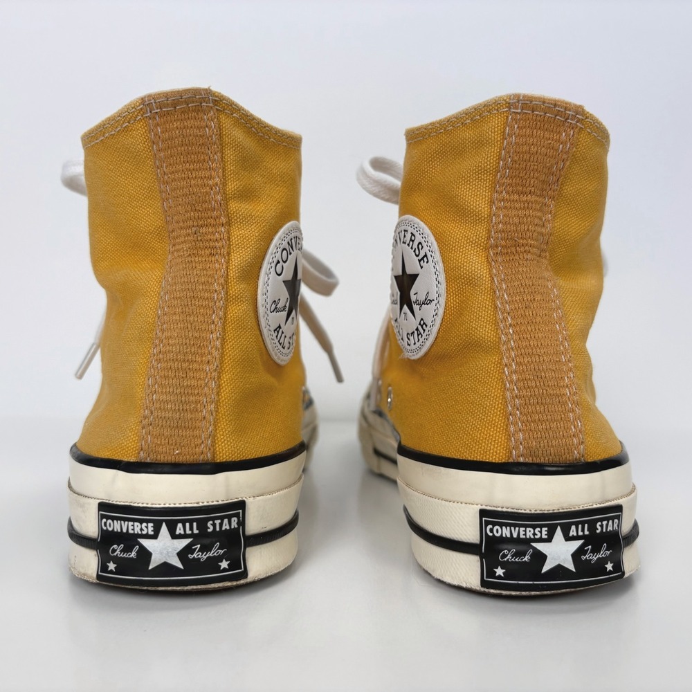 Converse Chuck 70 Hi Sunflower Yellow Hi Top Shoes Womens 7.5 Mens 5.5 162054C - Picture 10 of 12